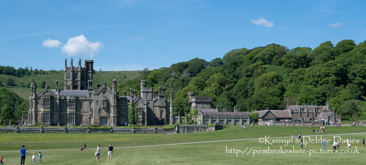 Built between 1830 and 1840, Margam Castle is actually a country house built in the Tudor Gothic style. It is currently used for location filming of Dr. Who and Da Vinci's Demons.